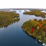 Trent Hills Aerial Photo Lake Seymour Ontario